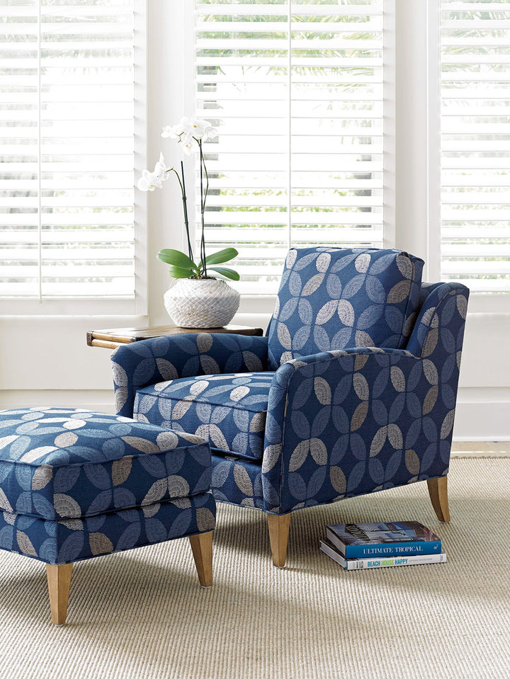 Twin Palms - Coconut Grove Ottoman