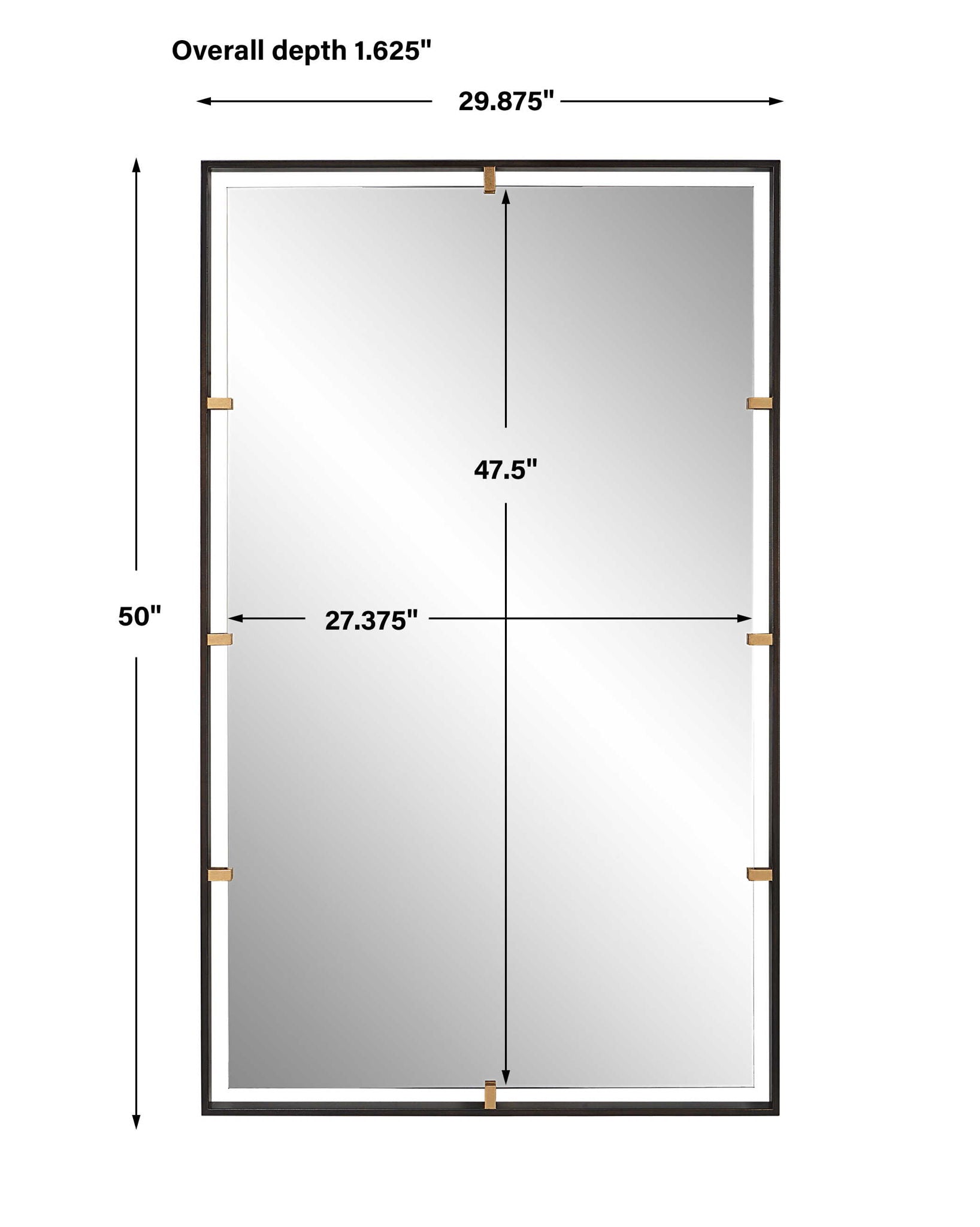 Egon - Rectangular Mirror