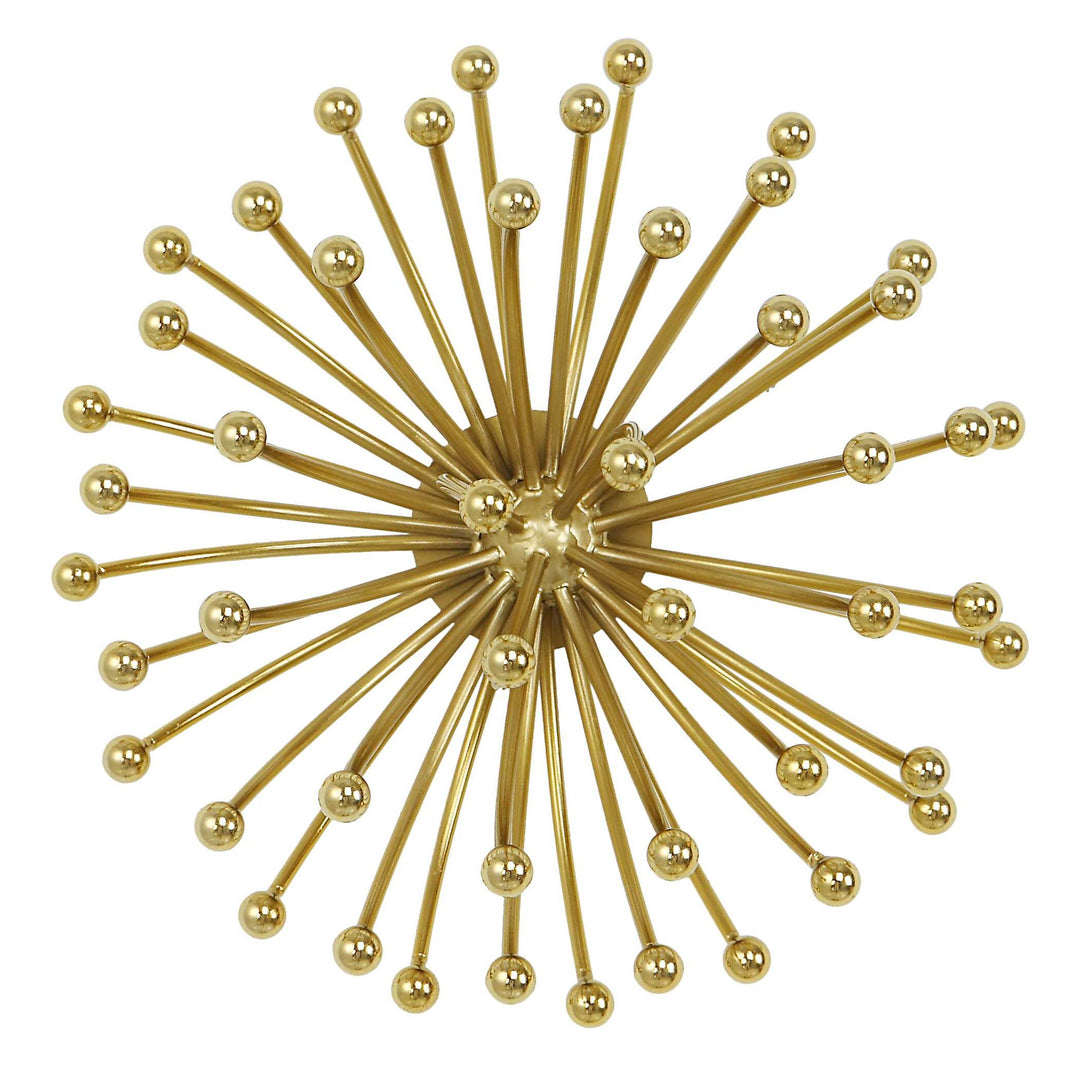 Aga - Gold Metal Wall Decor (Set of 3)