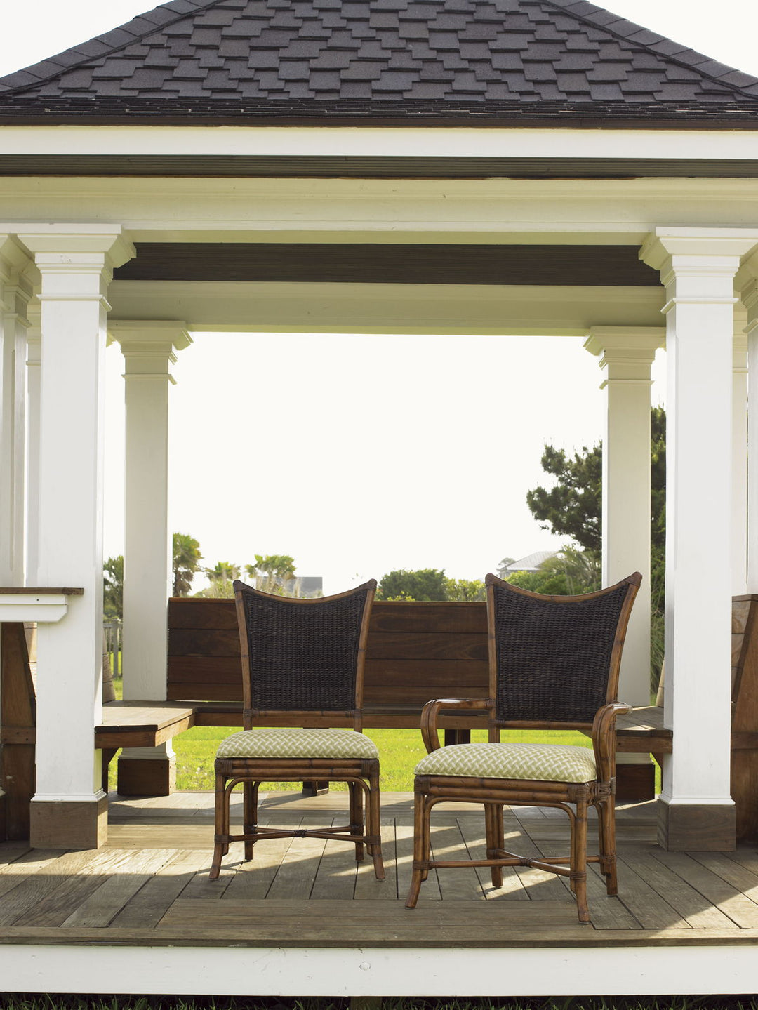 Island Estate - Mangrove Chair - Dark Brown / Black