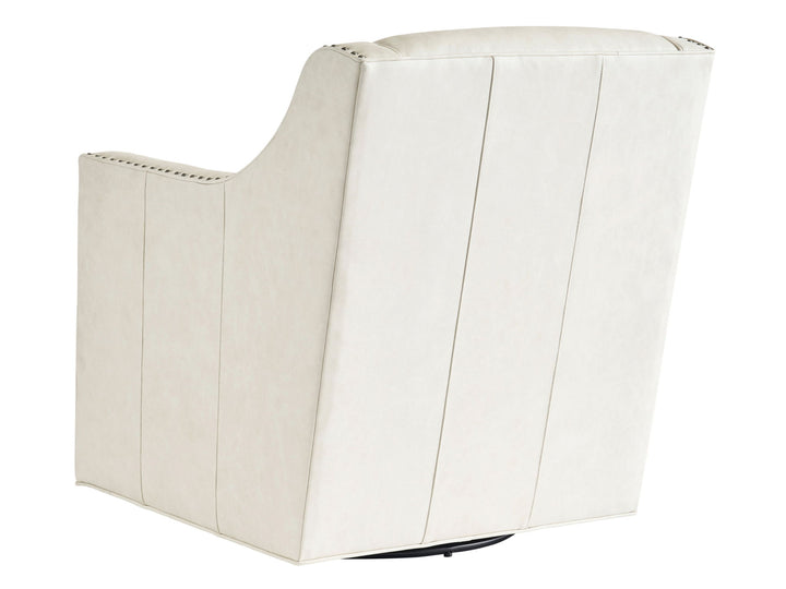 Lexington Leather - Barrier Leather Swivel Chair - Light Brown