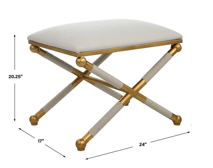 Socialite - Small Bench - Beige