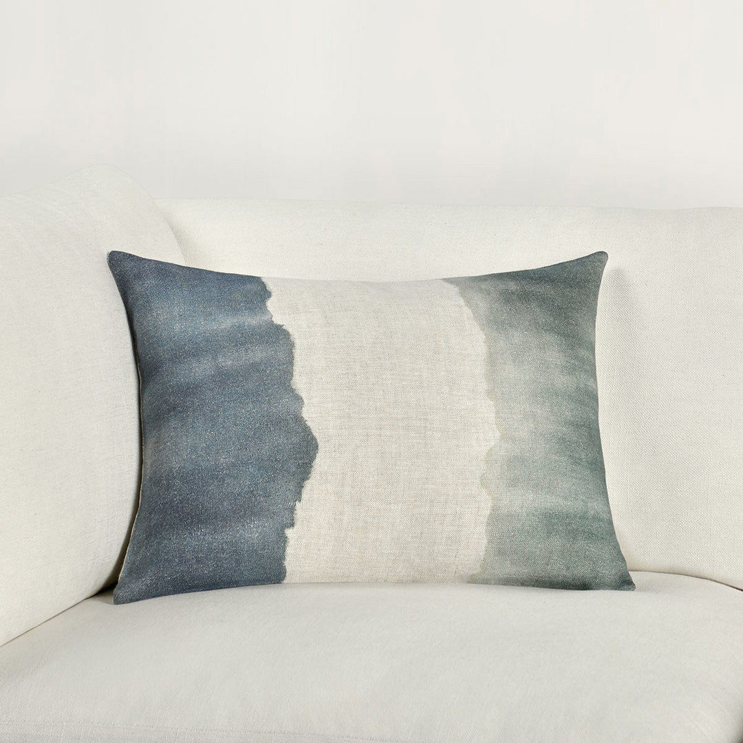 Boardwalk - Foundation Pillow - Blue / Sagebrush Green
