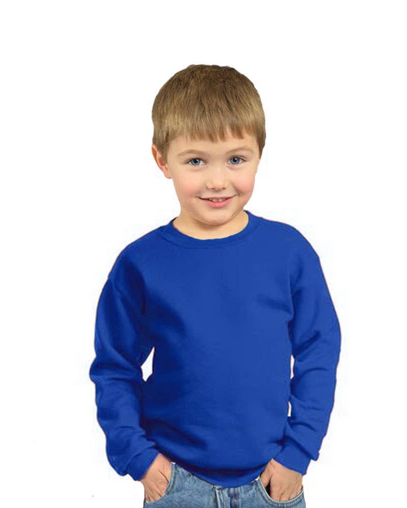 Toddler Long Sleeve Fleece Sweatshirts Unisex Kids Pullover