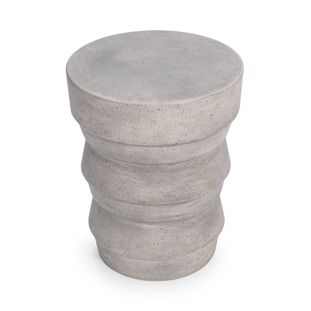 Anora - Outdoor Accent Table - Light Gray