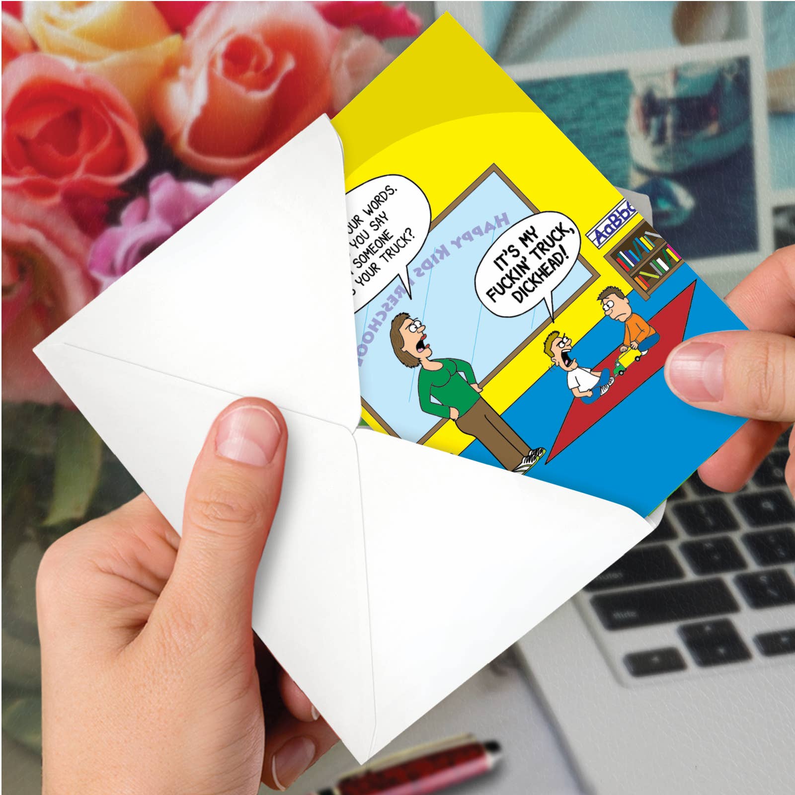 Birthday Card - F%!kin Truck