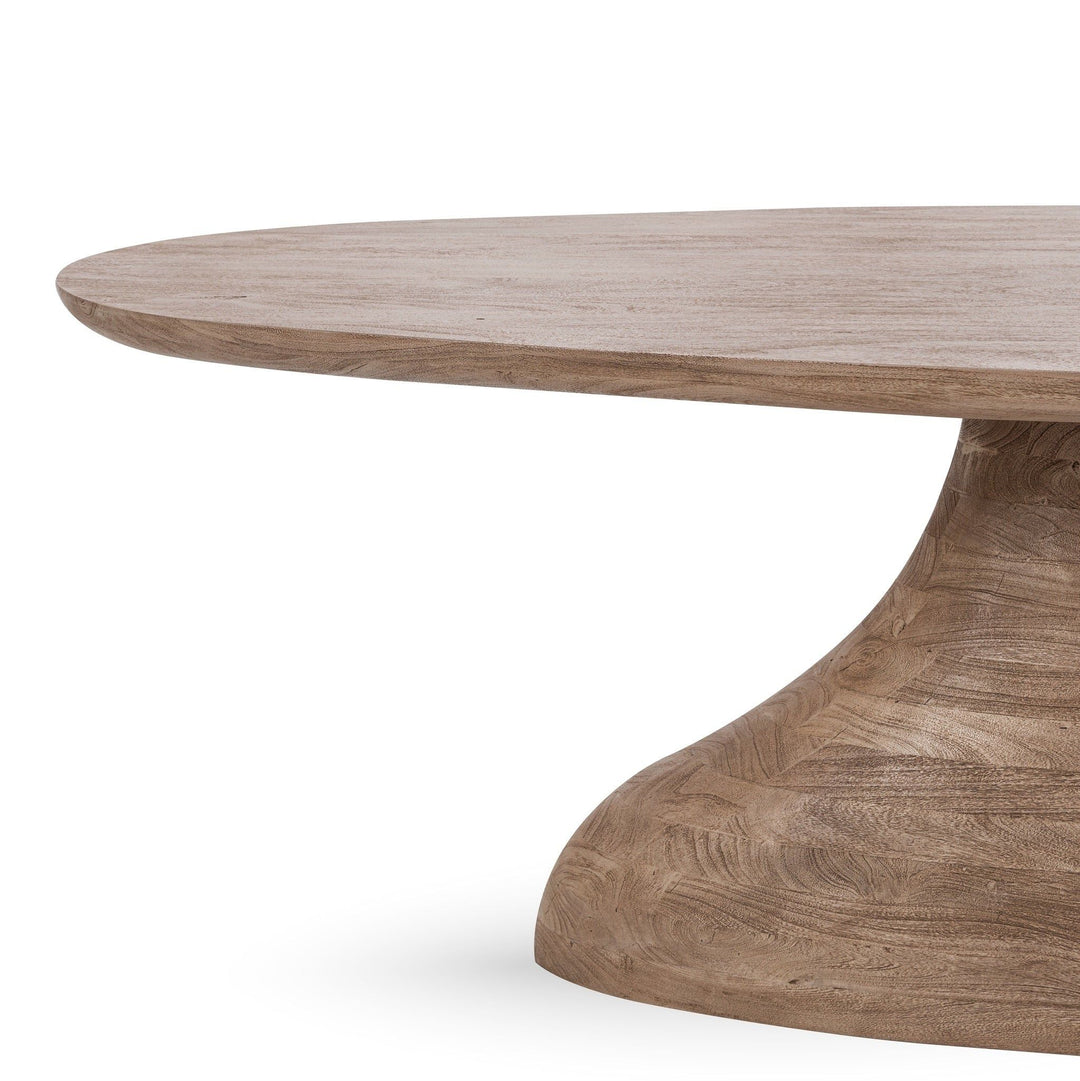 Amra - 94" Dining Table - Sandstone Greige