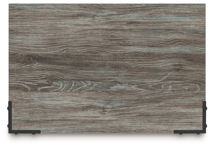 Frandern - Gray - Two Drawer Night Stand