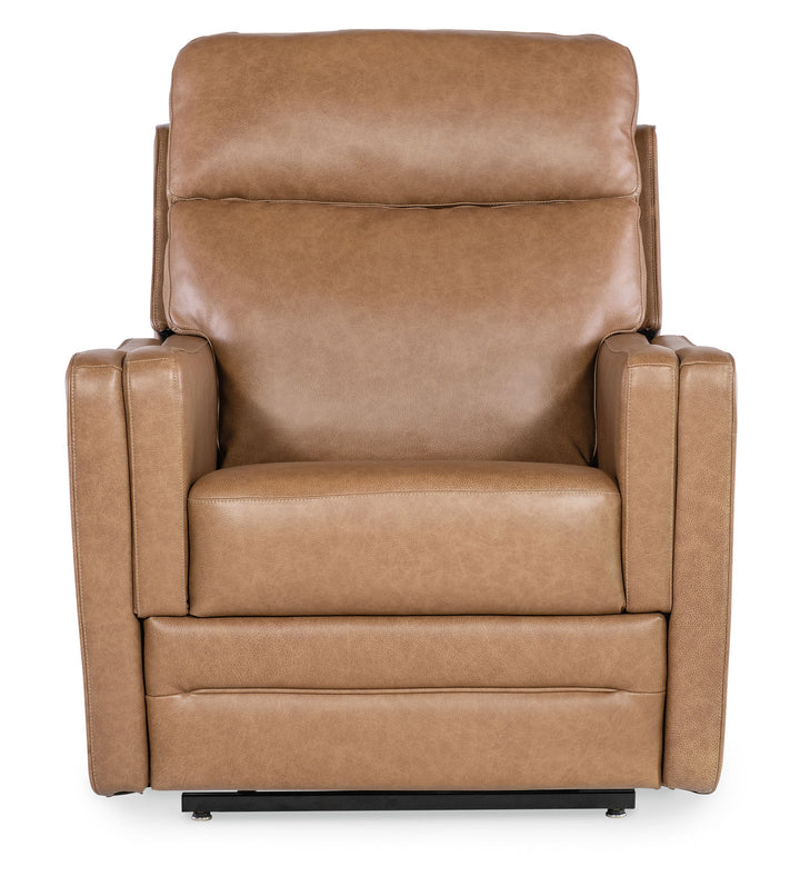 Thyme - Power Recliner With Power Headrest, Lumbar, and Lift - Light Brown