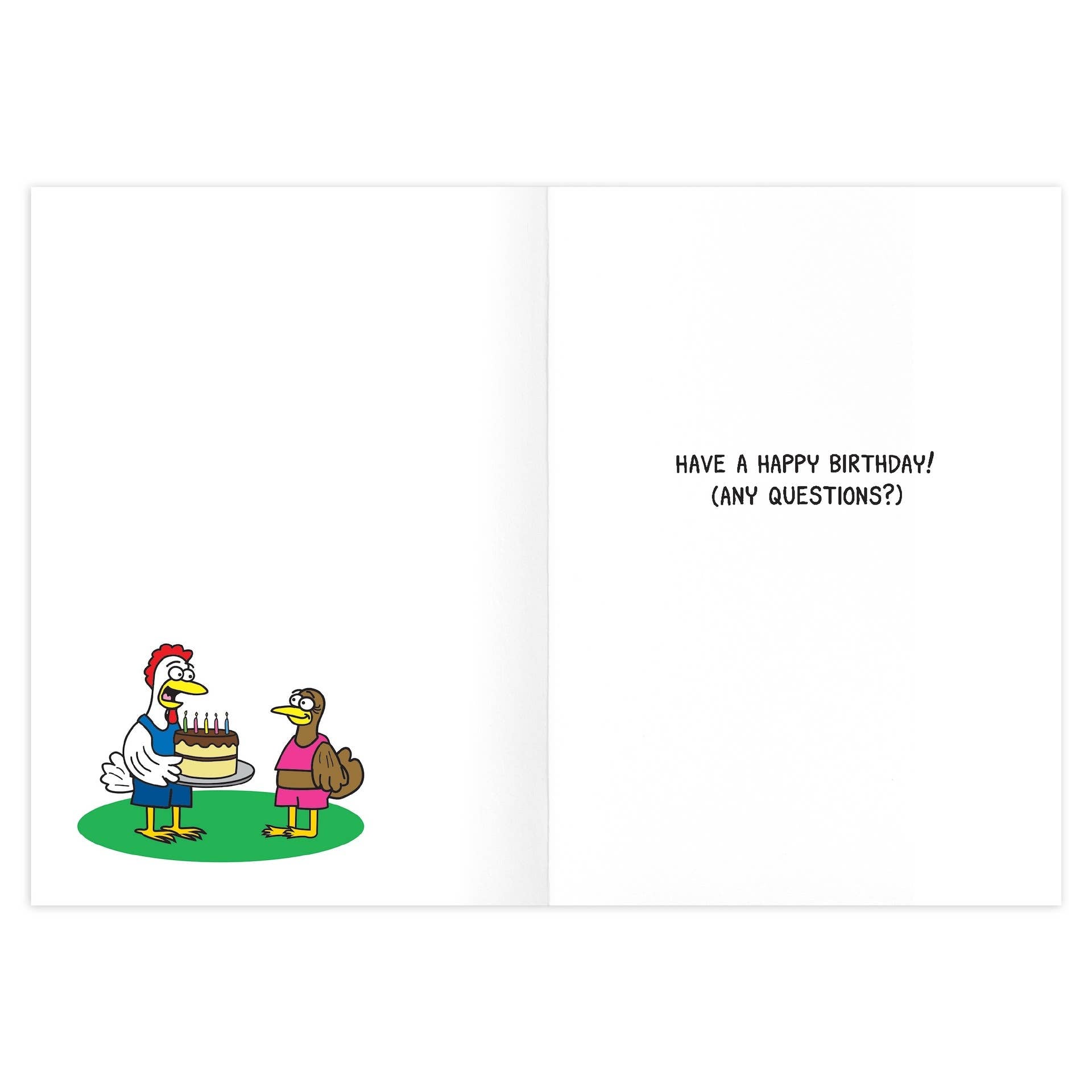 Chicken Crossfit Birthday Card - 9466