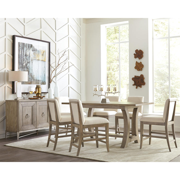 Sophie - Upholstered Counter Stool (Set of 2) - Natural