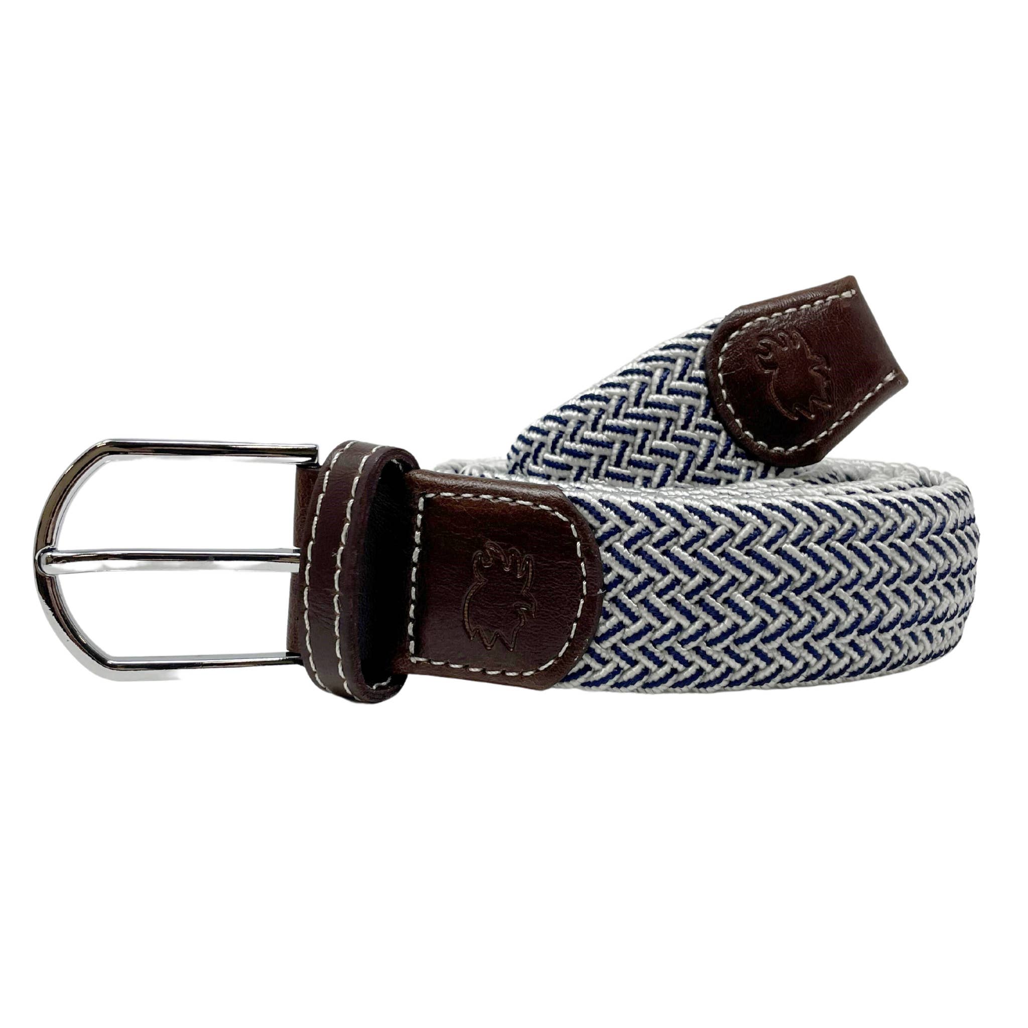 The Riviera Woven Stretch Belt: Large