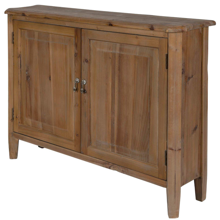 Altair - Reclaimed Wood Console Cabinet - Dark Brown