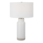 Albany - Farmhouse Table Lamp - White