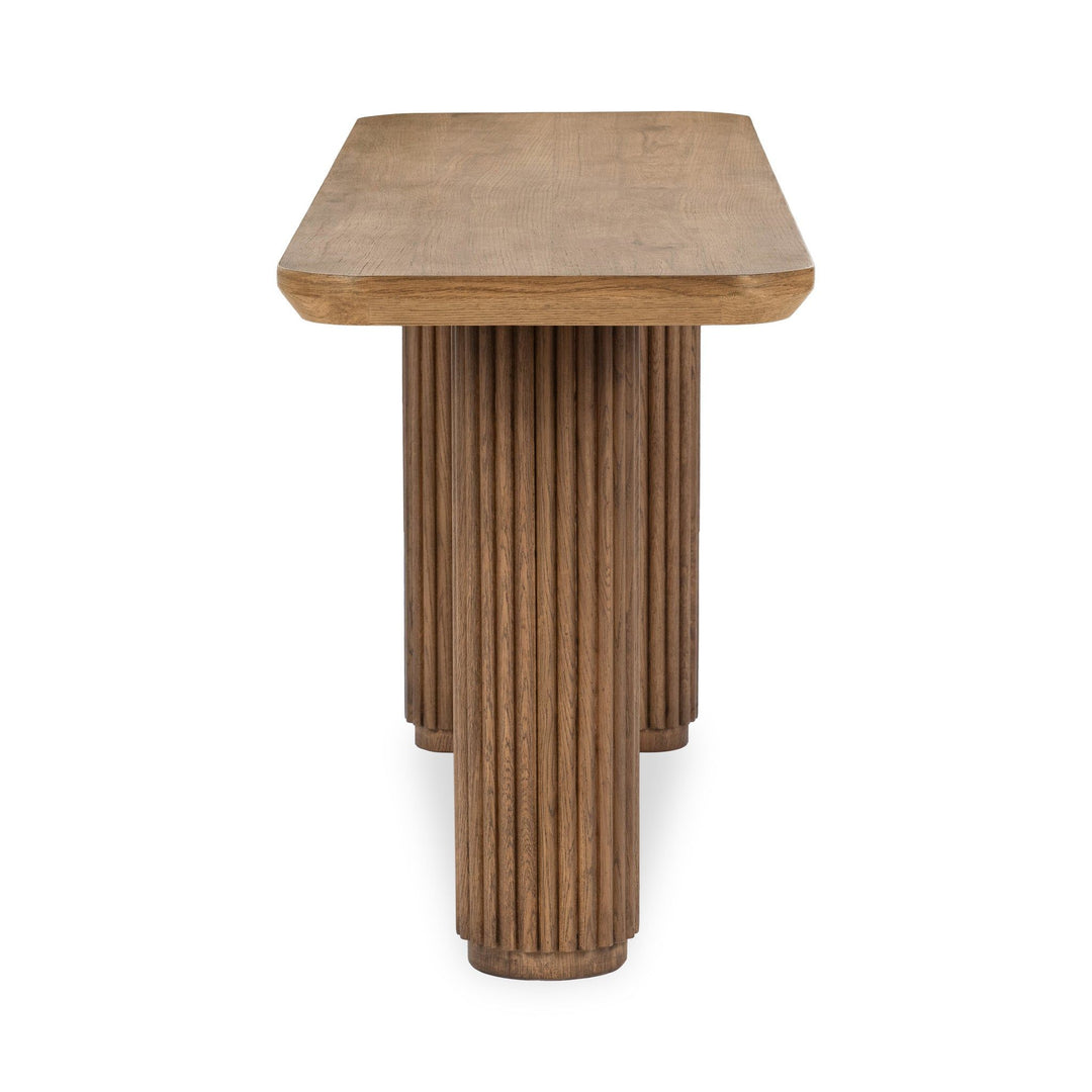 Vander - Solid Wood Rectangle Console Table