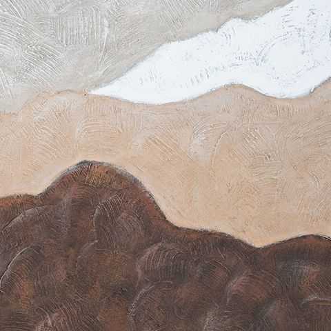 Fanthorne - Tan / Brown / White - Wall Art