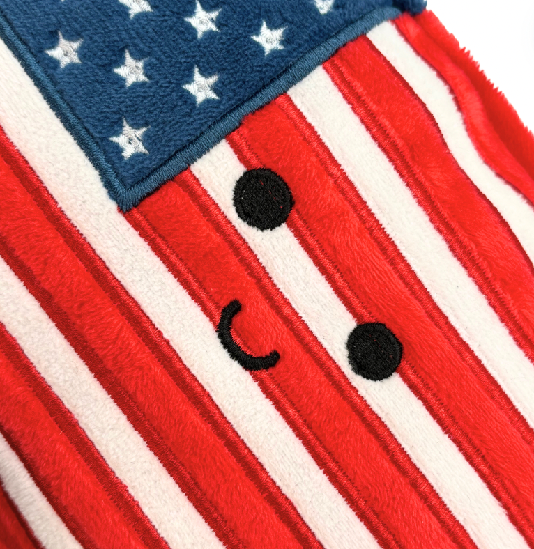 American Flag Stuffed Plush - USA