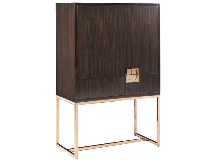 Signature Designs - Casanova Bar Cabinet - Dark Brown