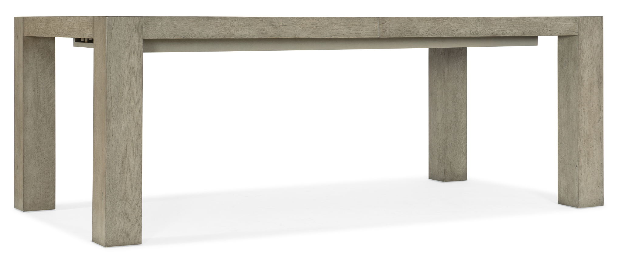 Linville Falls - North Fork Rectangle Dining Table With 1-24" Leaf - Gray