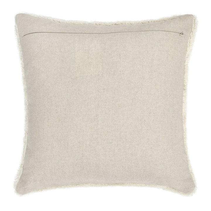 Renewed - 22" x 22" RN Mercer Pillow - Ivory