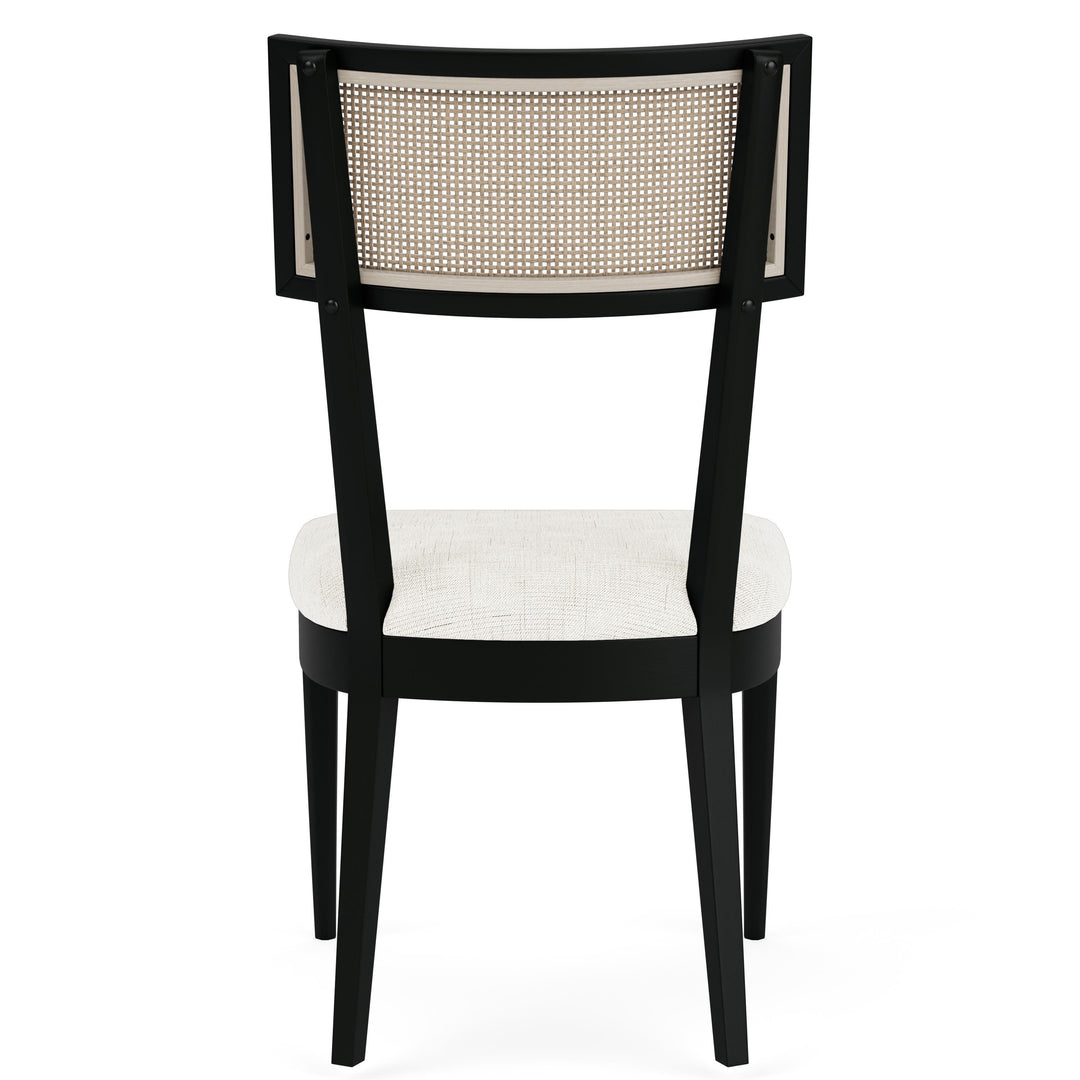 Laguna - Cane Upholstered Side Chair (Set of 2) - Beige
