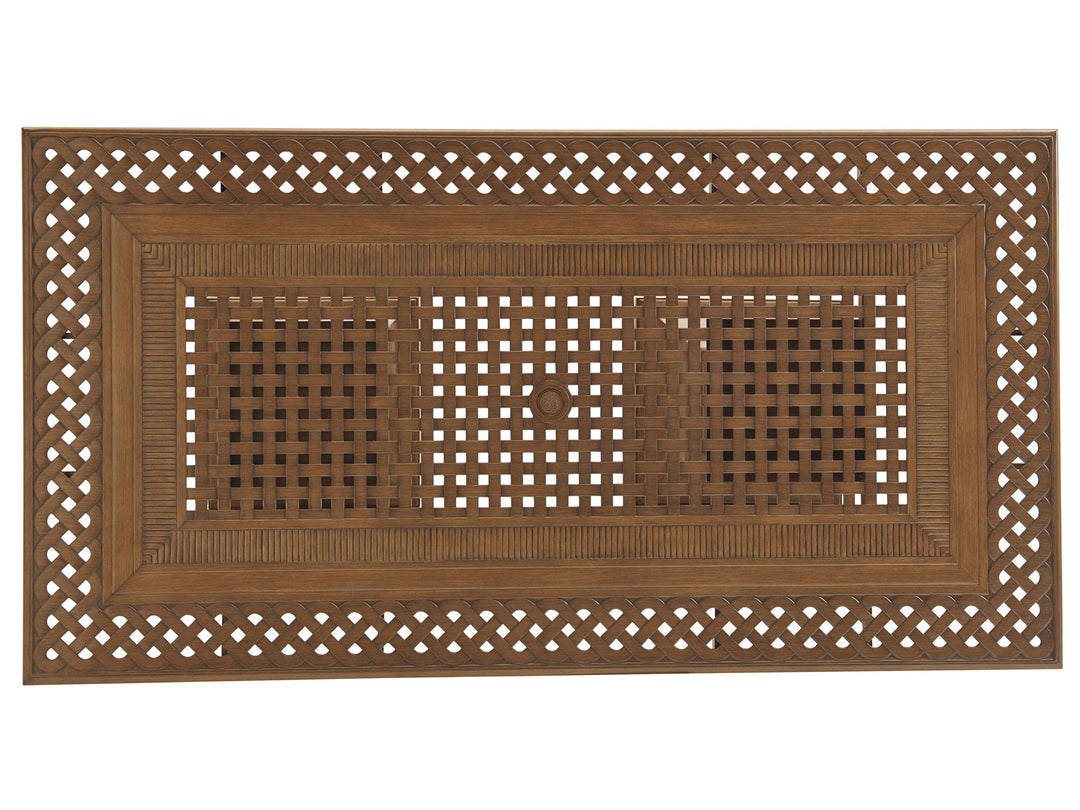 Harbor Isle - Rectangular Dining Table - Dark Brown
