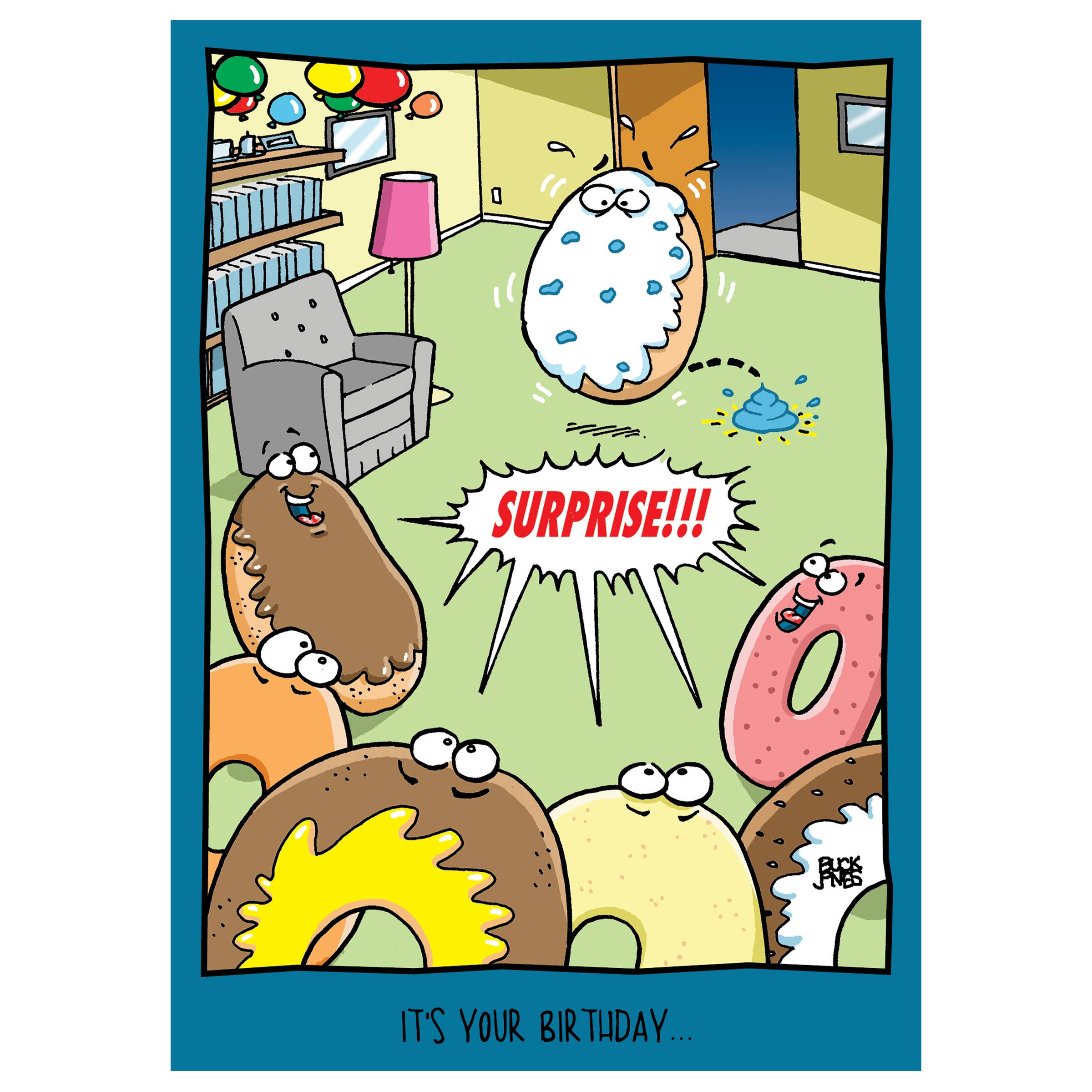 Try to Contain Yourself | Funny Birthday Card