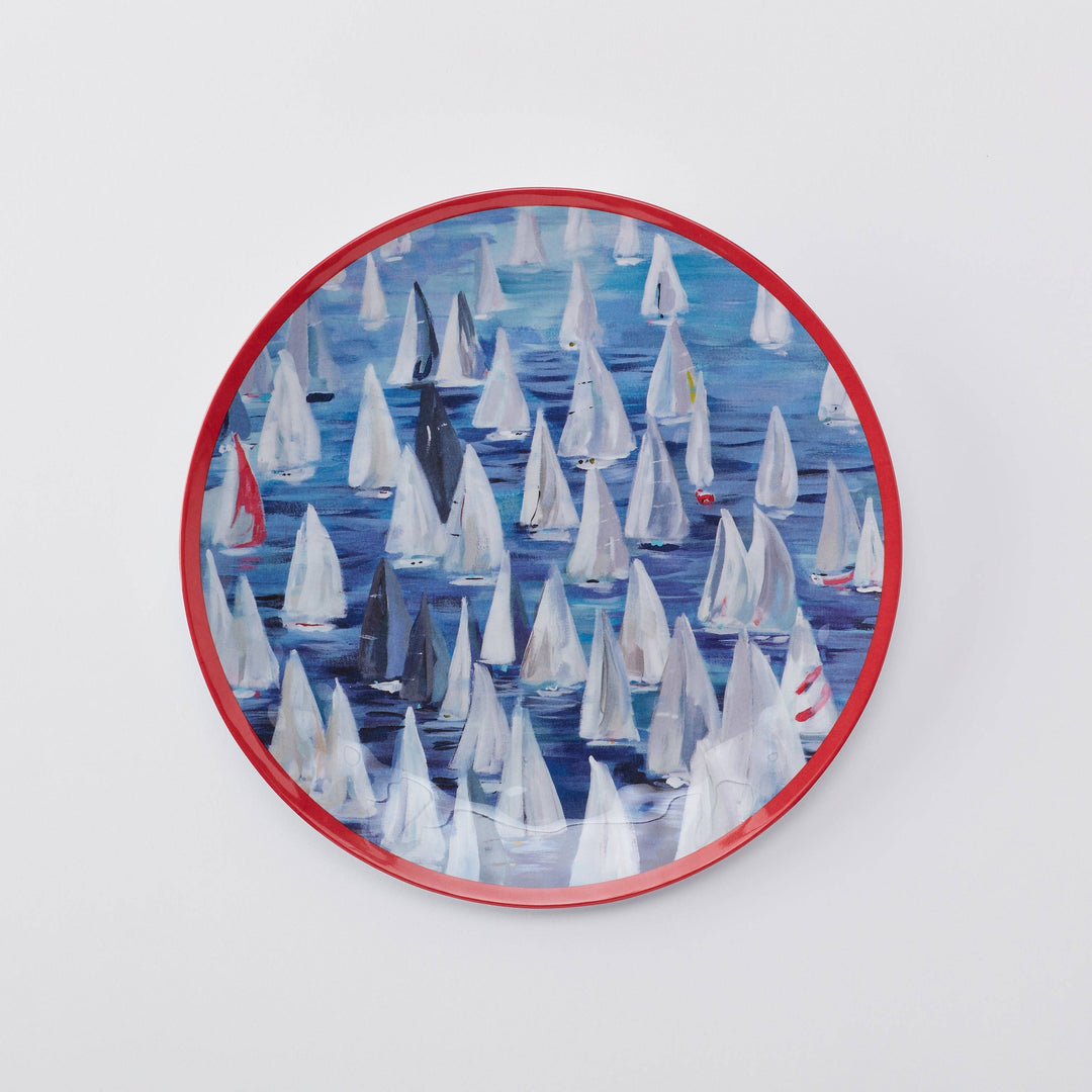 Melamine Dinner Plate - Race Day: Default Title