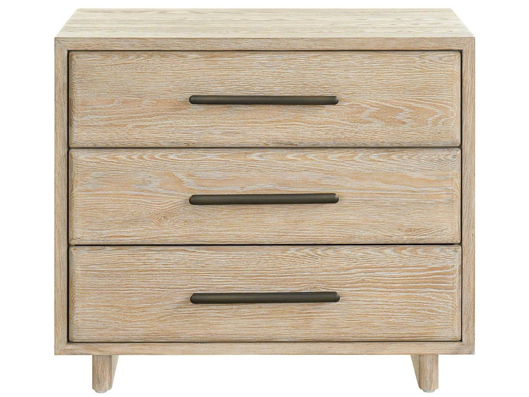 Modern - Three Drawer Nightstand