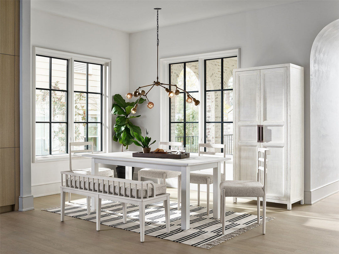 Modern Farmhouse - Finn Dining Bench - White
