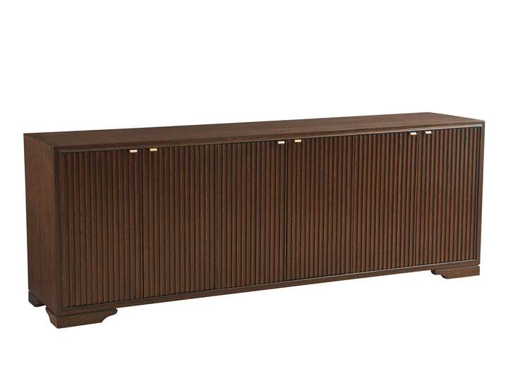 Rendezvous - Brentford Media Console - Dark Brown