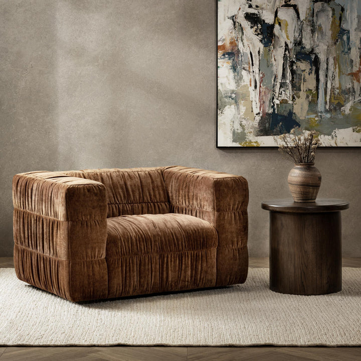 Afeela - Upholstered Swivel Chair