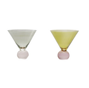 MARTINI GLASS W/ BALL STEM
