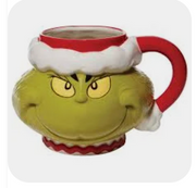 GRINCH SANTA MUG
