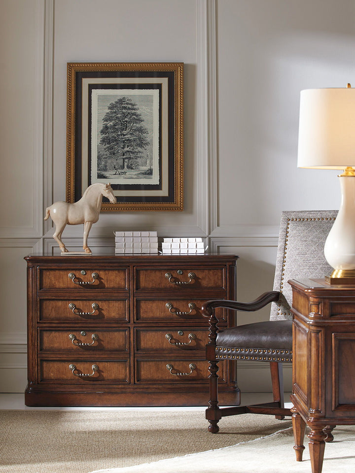 Richmond Hill - Lanier File Chest - Dark Brown