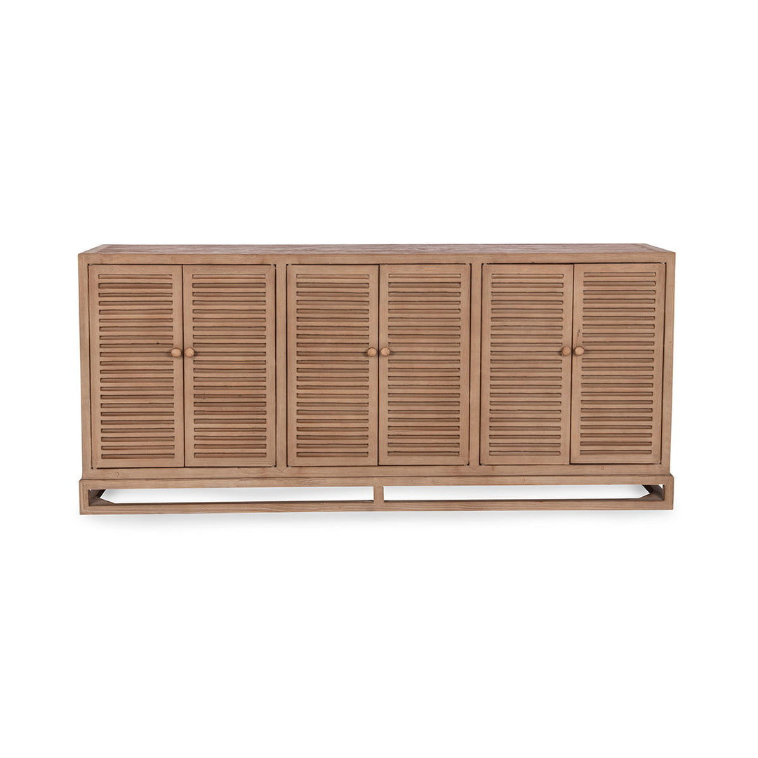 Jolen - 6 Door Buffet - Distressed Brown