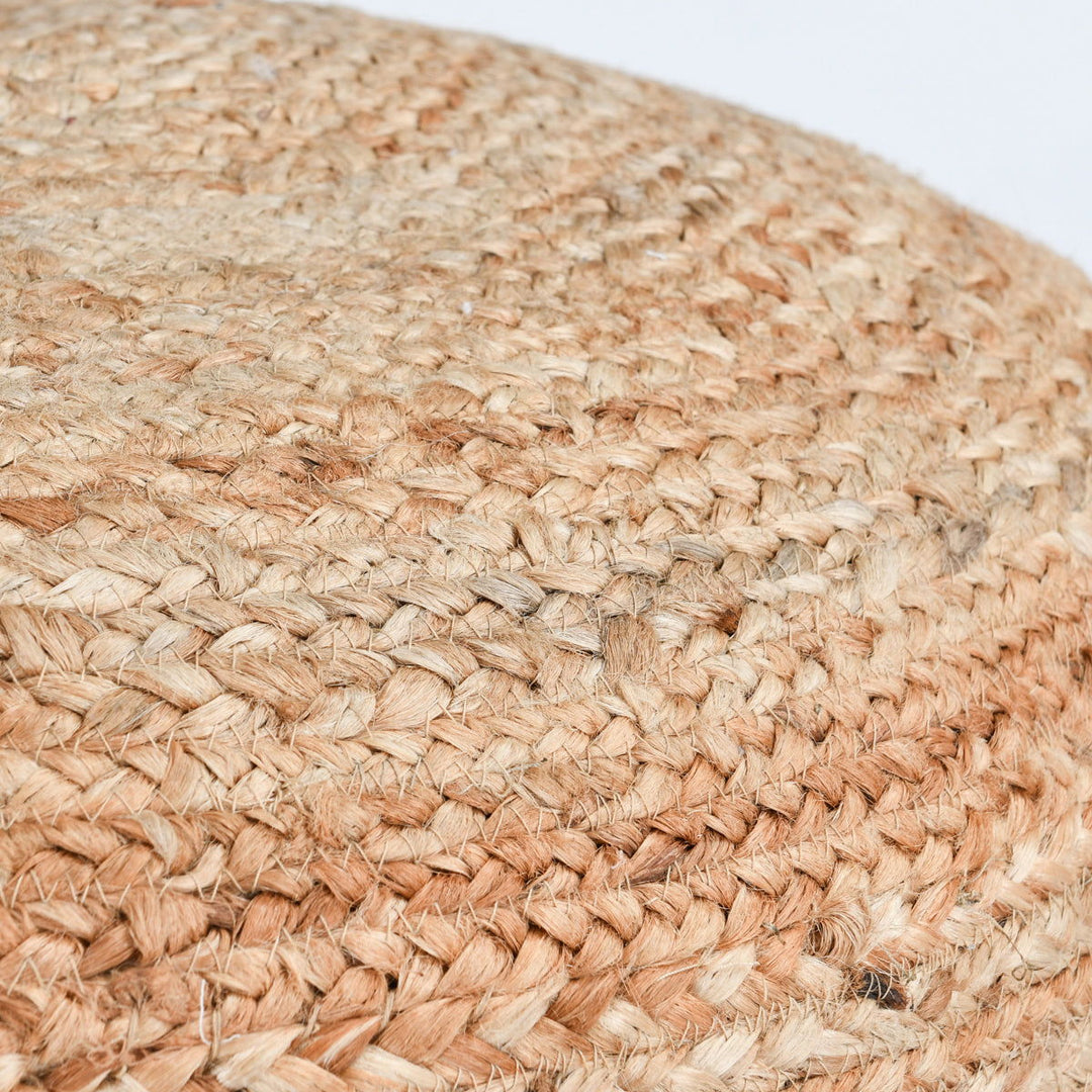 Poufs - Madeira Jute Pouf - Natural