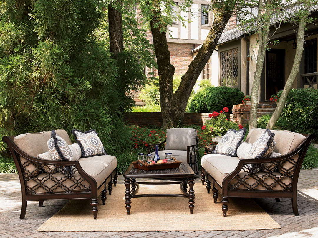 Royal Kahala Black Sands - Swivel Chair - Dark Brown