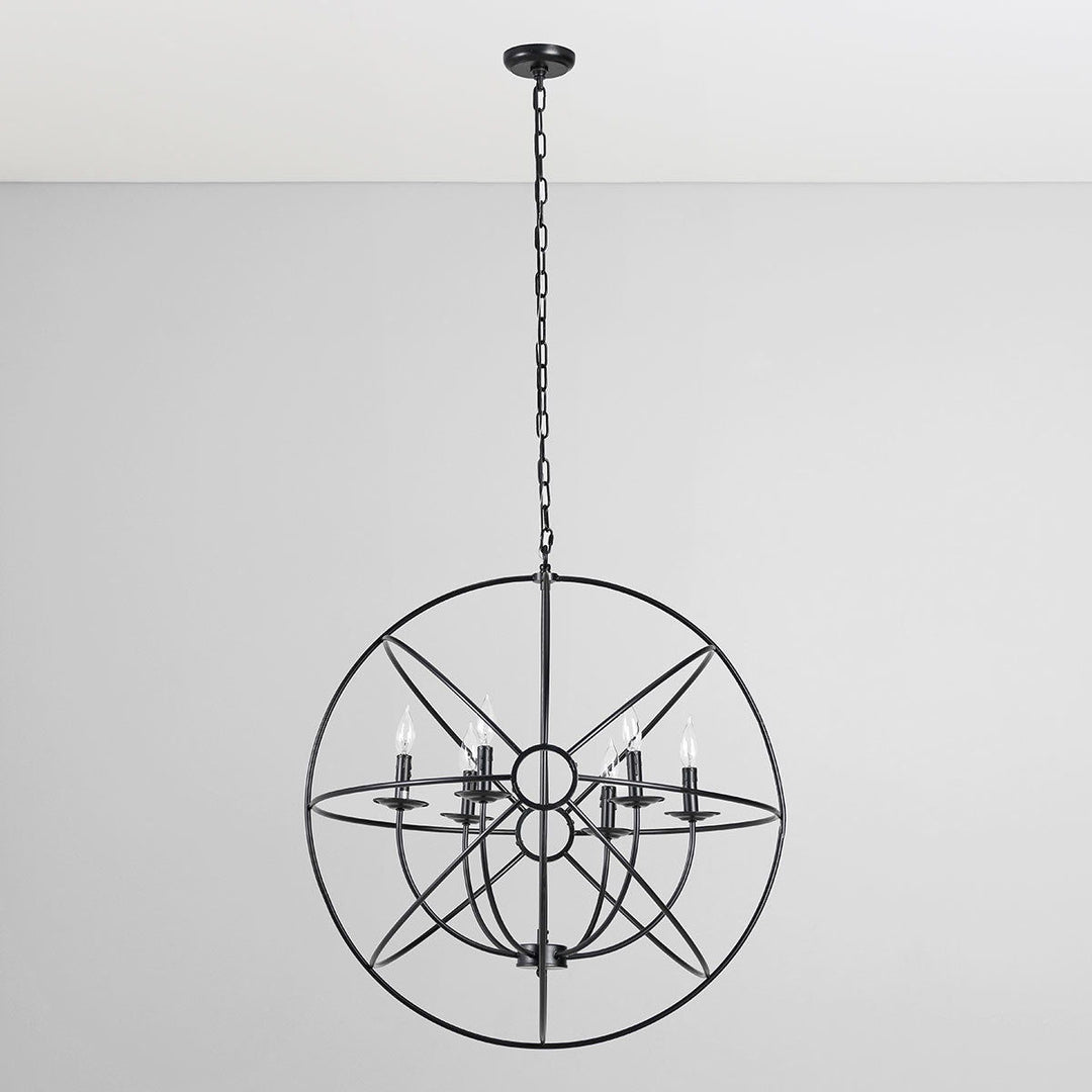 Derince - Iron Chandelier