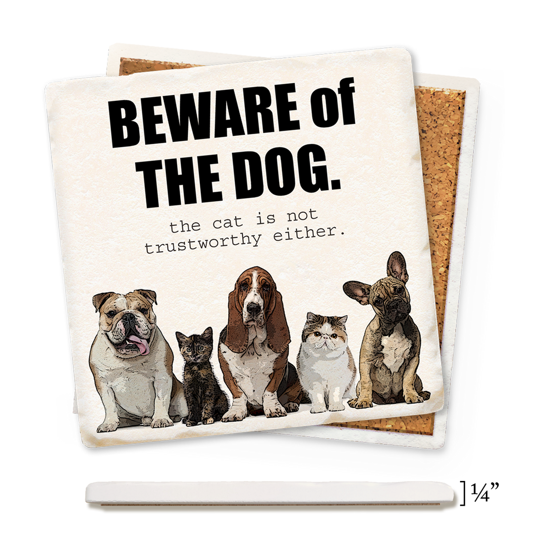 Economy Coaster - Beware Of The Dog
