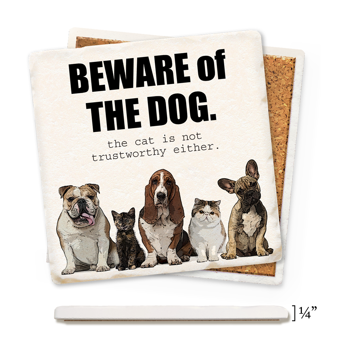 Economy Coaster - Beware Of The Dog