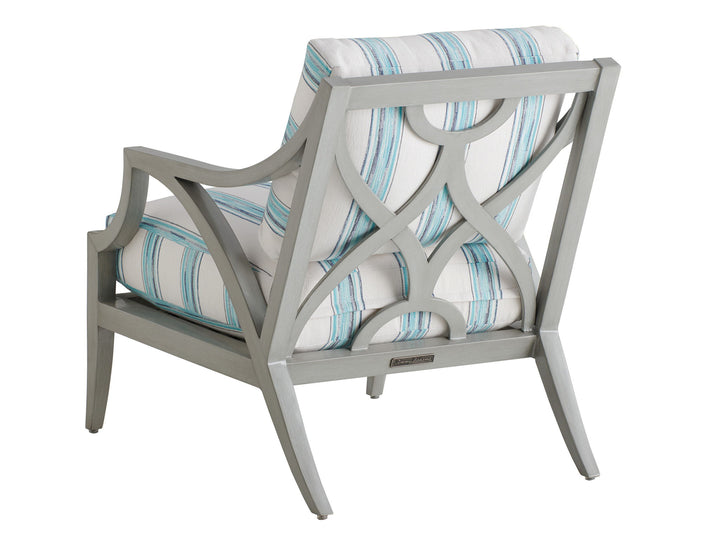 Silver Sands - Metal Lounge Chair - Pearl Silver