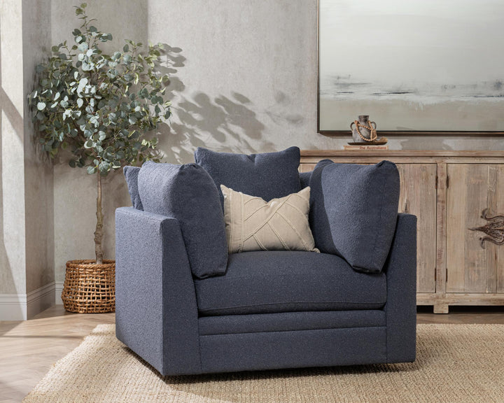 Audrey - Upholstered Swivel Chair