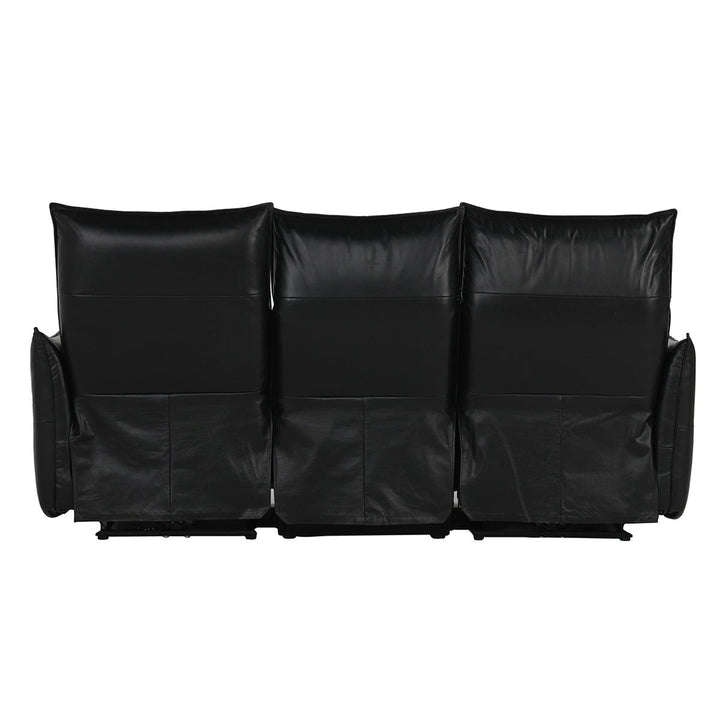 Amsterdam - Leather Power Recliner Sofa - Black