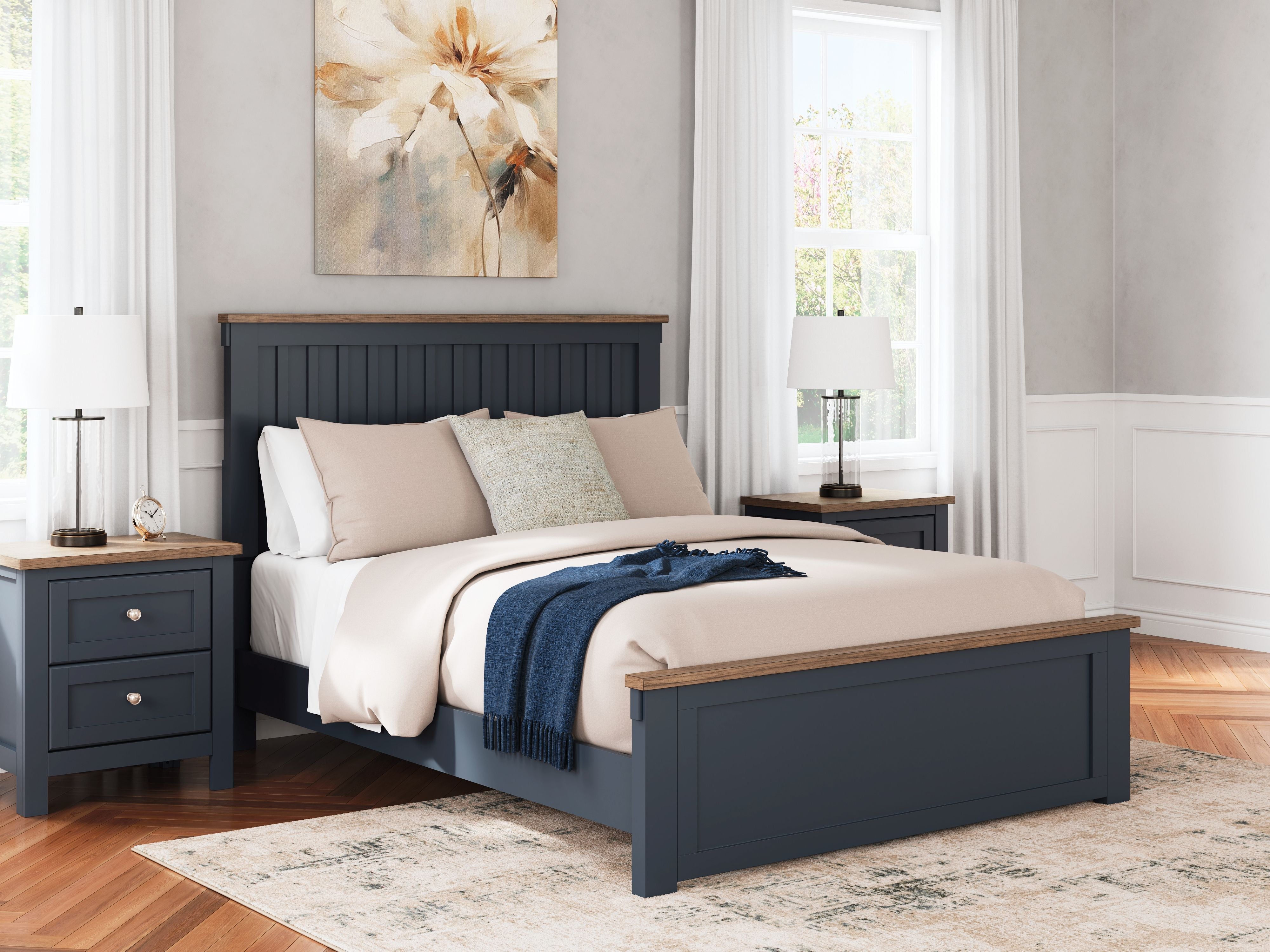 Landocken - Panel Bed