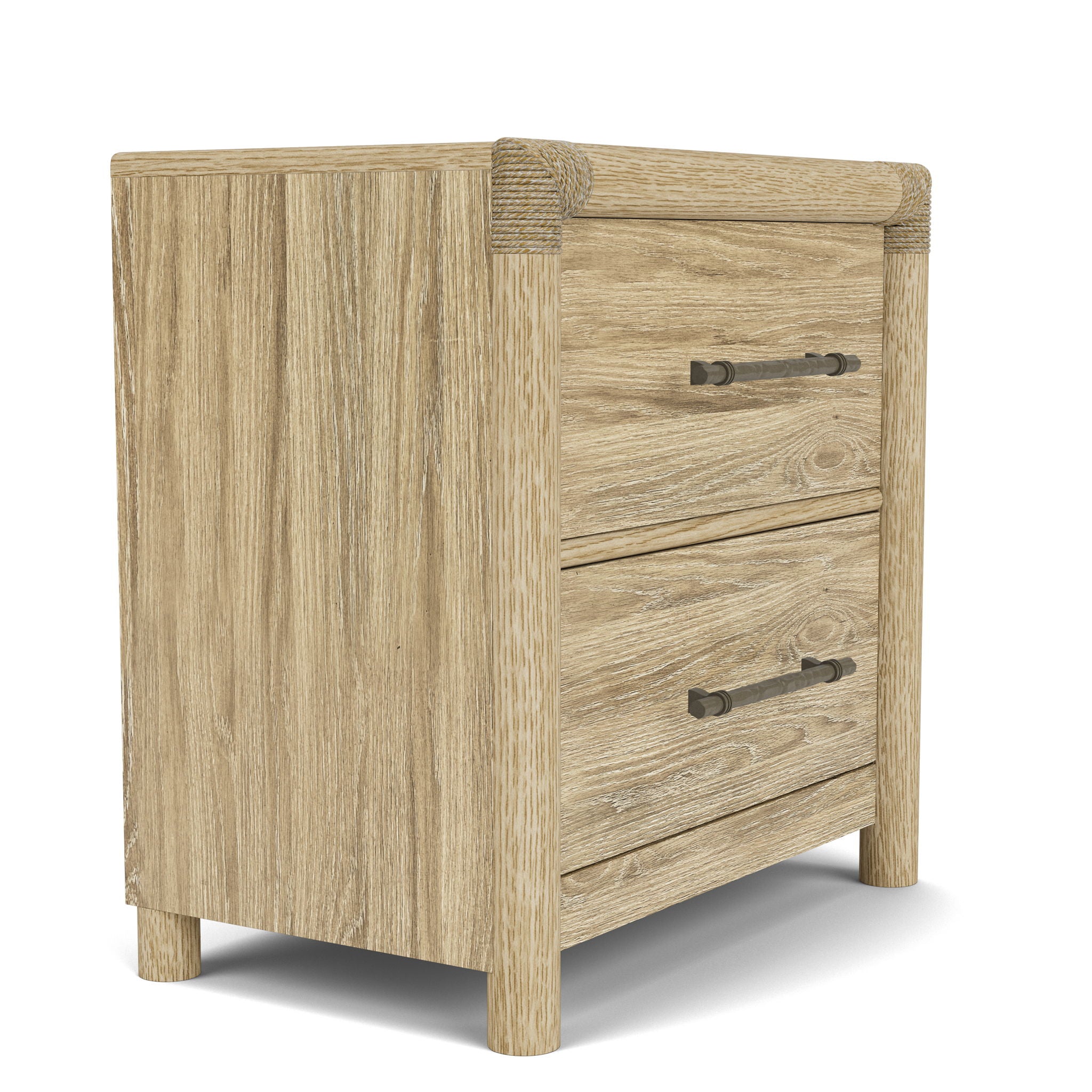 Rosalie - Two Drawer Nightstand - Hemlock