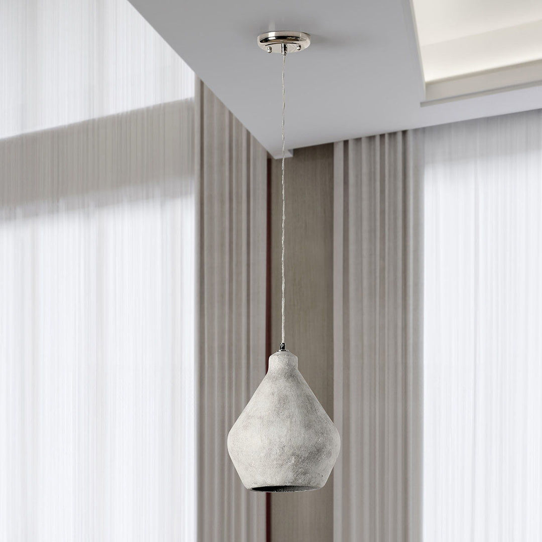Jerry - Concrete Pendant - Light Gray