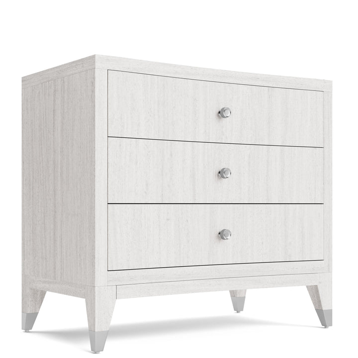 Hepburn - Three Drawer Nightstand - White