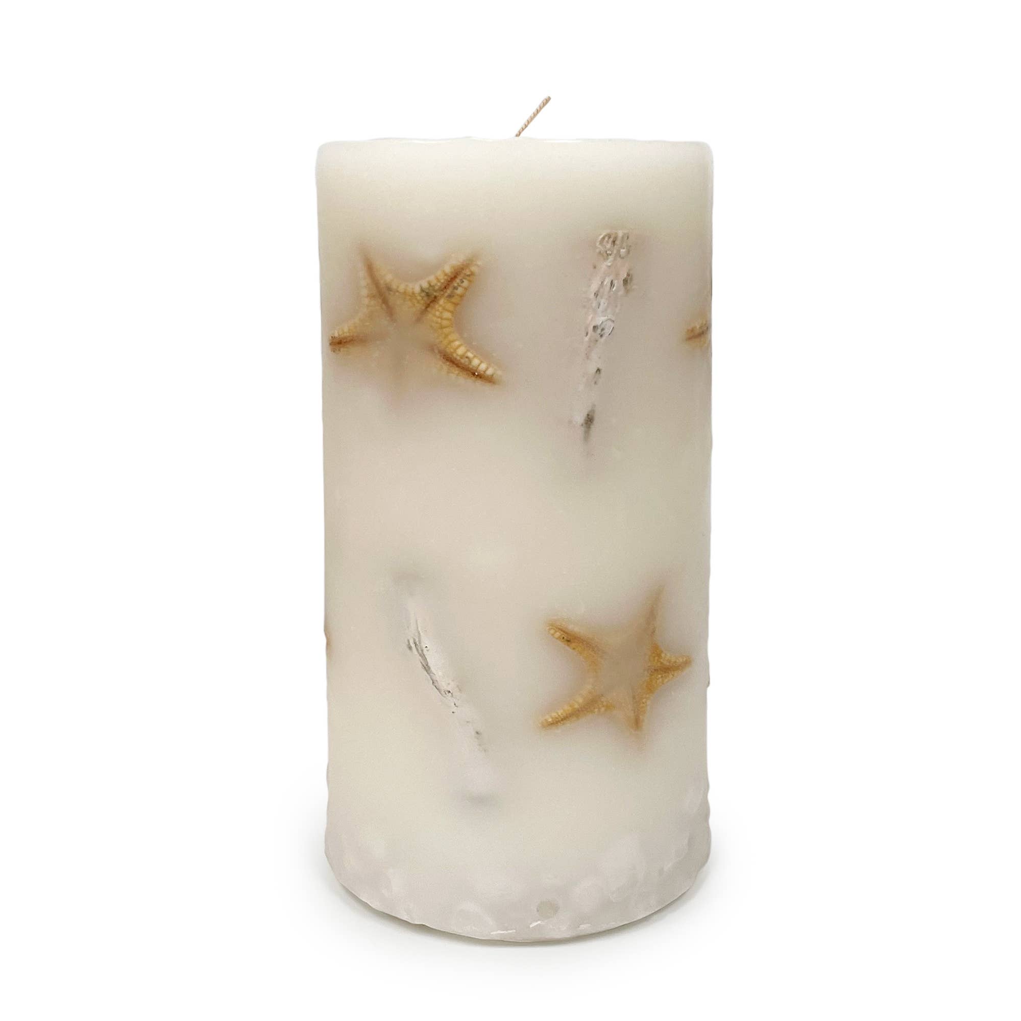 Nautical Shores Botanical Pillar Candle