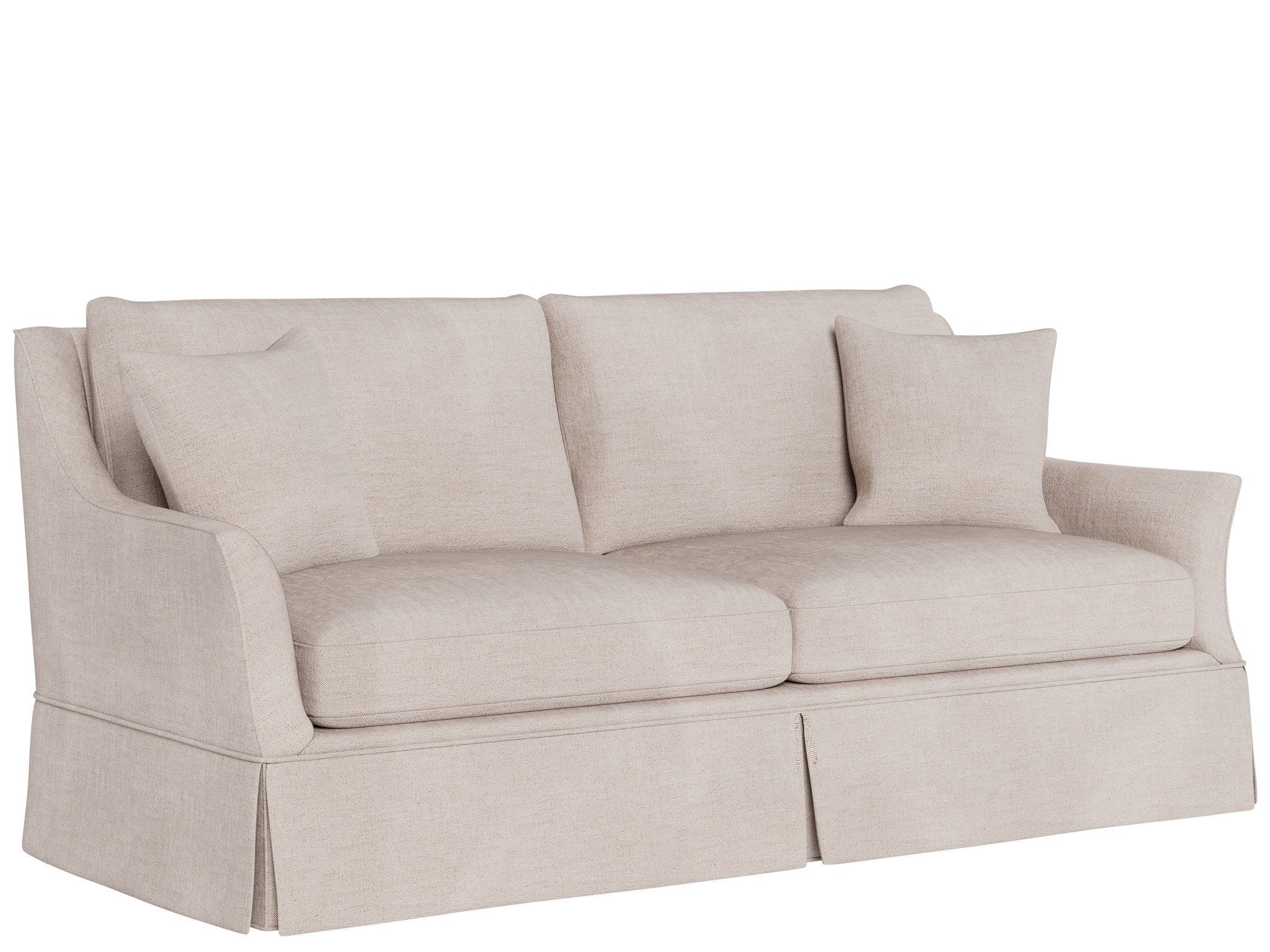 Henri - Skirted Apartment Sofa, Special Order - Beige